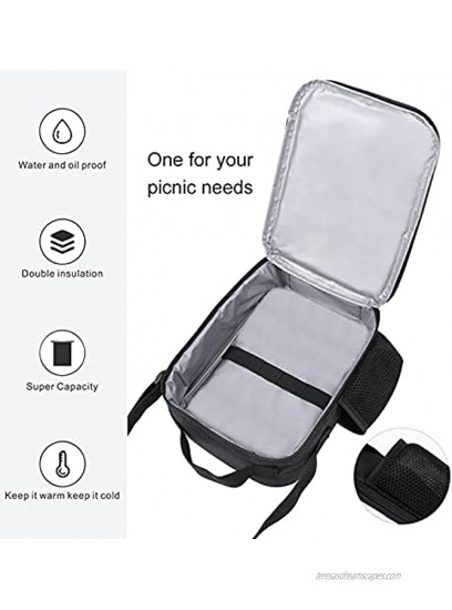 Funny Frog Backpack Set with Lunch Bag Adjustable Shoulder Straps Bookbag Casual Daypack Multi-Function Laptop Bag