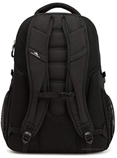 High Sierra Access 2.0 Laptop Backpack Black One Size