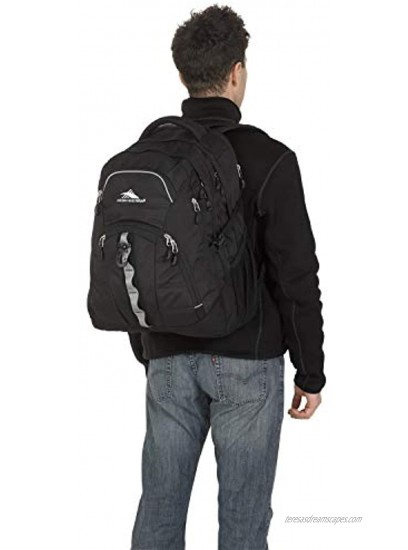 High Sierra Access 2.0 Laptop Backpack Black One Size
