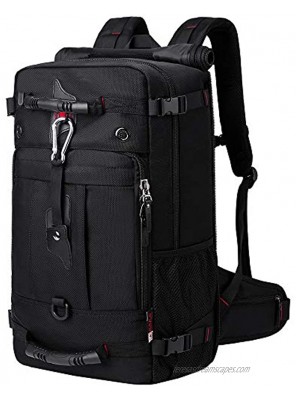 KAKA Travel Backpack Carry On Backpack Durable Convertible Duffle Bag Fit for 17.3 Inch Laptop for Men and WomenLarge 40L