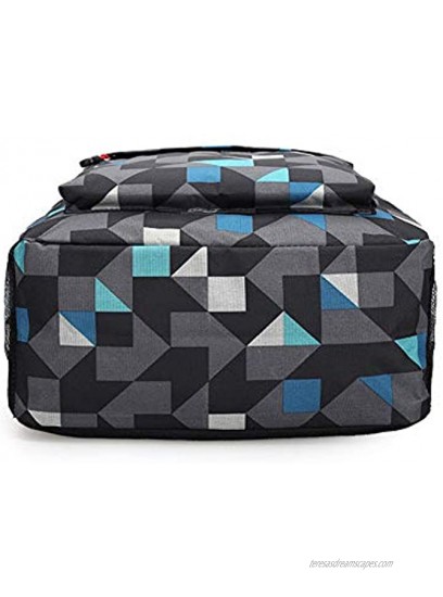 Smile Luminous Backpack & DJ Bracelet for Boys Fashion DJ Music Laptop Backpack School Daypack Travel Outdoor Rucksack