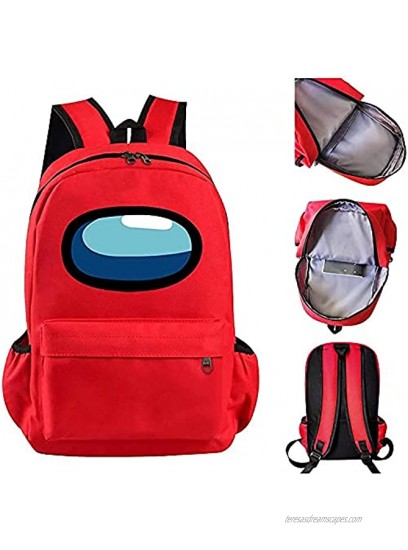 Travel Backpack for Women,Hiking Backpack for Girls,Fishing Backpack for Boys,Backpacks for Teen Girls Red 16In with Keychain