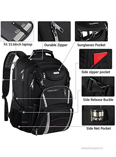 Travel Laptop Backpack Extra Large Bookbag for Men Women,Basketball Backpack with USB Charging Port RFID Anti Theft TSA Approved,School College Student Waterproof Bag Fits 17 Inch Computer Notebook