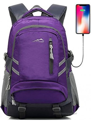 Travel Laptop Backpack School College Computer Bag Business Anti Theft with USB Charging Port