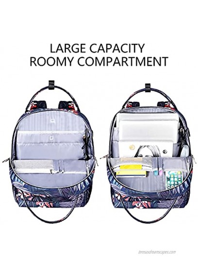 VANKEAN 15.6 Inch Stylish Laptop Backpacks for School Backpack with USB Port Water-repellent Back Pack College Laptop Bag Backpack for Women Daypack Travel Business Work Bag