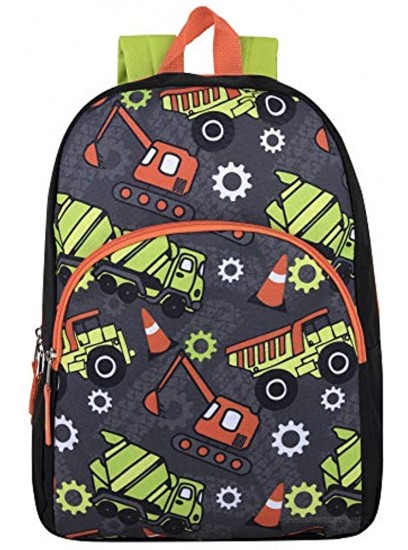 15 Inch Backpack for Boys Girls Kids Backpacks for Preschool Kindergarten Elementary with Adjustable Padded Straps