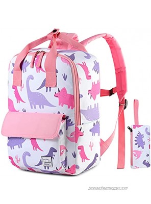 Dinosaur Backpacks Kids,VASCHY Lightweight Toddler Preschool Backpack Pencil Bag