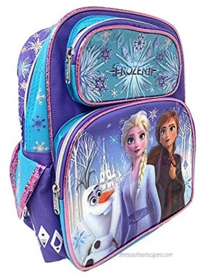 Disney Frozen 2 Elsa & Anna Kids Backpack 12" Small Bag- 19213