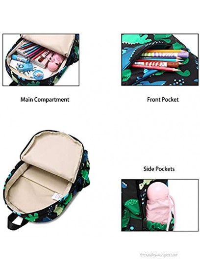 Ecodudo Little Kids Toddler Backpacks for Boys and Girls Preschool Backpack With Chest Strap