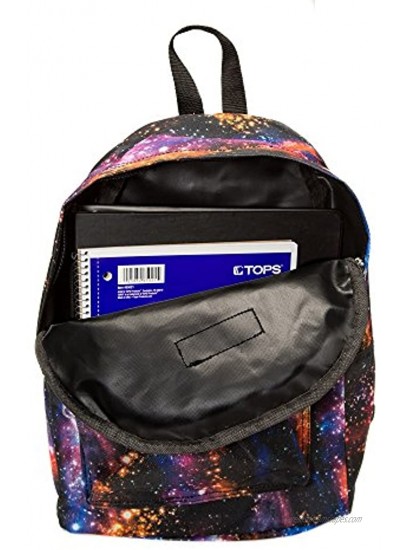 Everest Kids' Basic Pattern Backpack Galaxy One Size,1045KP-GALAXY