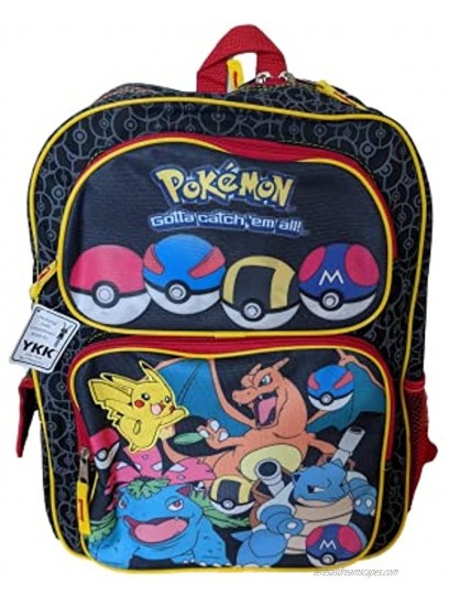 Go Pikachu16 Full Size School Bag Blue