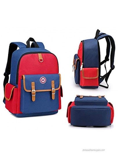 Kids Backpack Children Bookbag Preschool Kindergarten Elementary School Bag for Girls Boys14182 small red