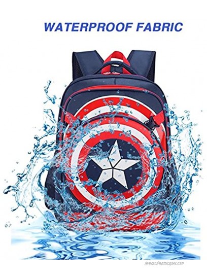 Kids Backpack Children School Bag Comic Waterproof Book Bag Travel Bag for Boys