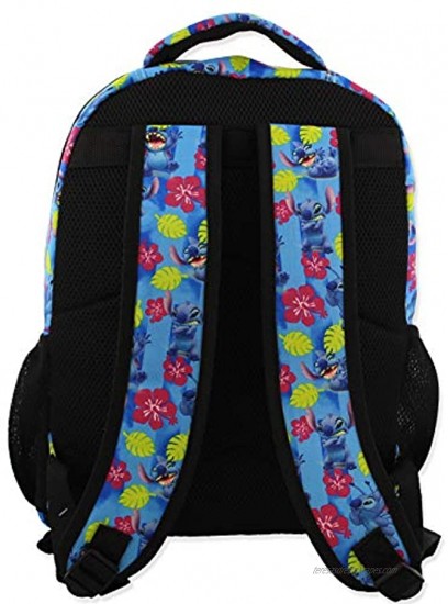 Lilo and Stitch Girl's Boy's Adult's 16 Inch School Backpack Bag One Size Blue