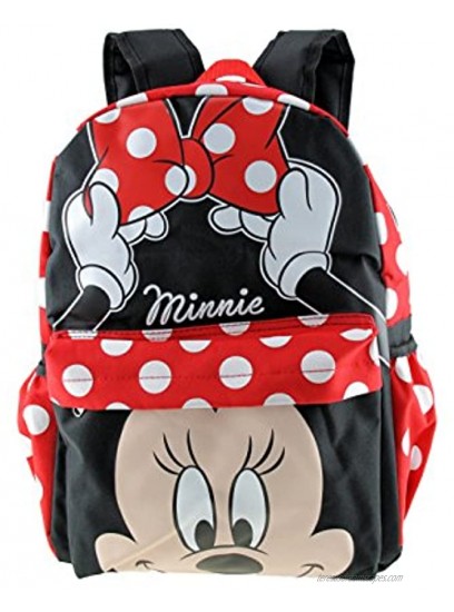 MINNIE MOUSE KIDS LARGE 16 ALL OVER PRINT BACKPACK 12559