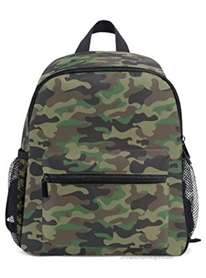 MOFEIYUE Kids Backpack Military Camo Camouflage School Bag Kindergarten Toddler Preschool Backpack for Boy Girls Children