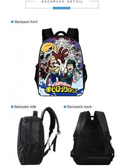 My Hero Academia Kid Backpack Schoolbag Suitable for teens students and unisex 15#