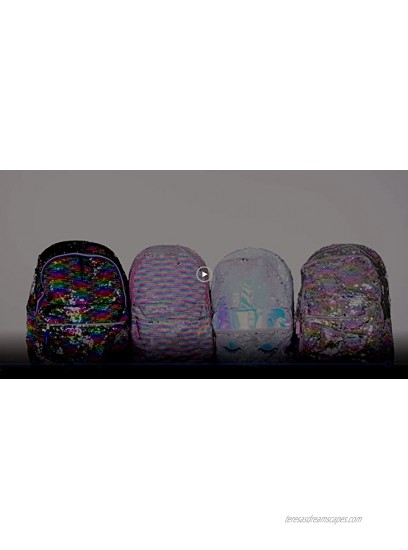 Reverse Sequin Glitter Backpacks Color Changing Rainbow Magic Backpacks Rainbow Unicorn