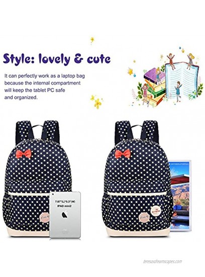 School Backpack Girls Set Bookbag with Lunch Bag & Small Cute Messenger Bag Bookbags For Elementary Teen Kids Black
