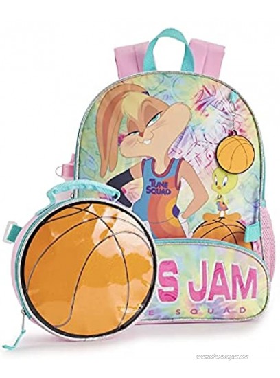 Space Jam Girls Backpack Lola Bunny 5 Piece Set