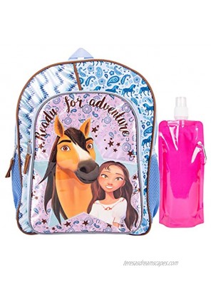 Spirit Backpack Combo Set Spirit Riding Free 3 Piece Backpack Set Backpack Waterbottle and Carabina Pink
