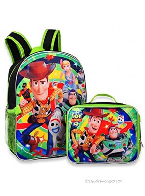 Toy Story 4 16" Backpack with Detachable Matching Lunch Box