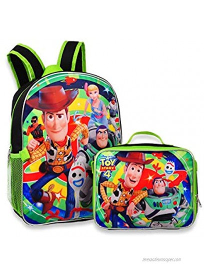 Toy Story 4 16 Backpack with Detachable Matching Lunch Box