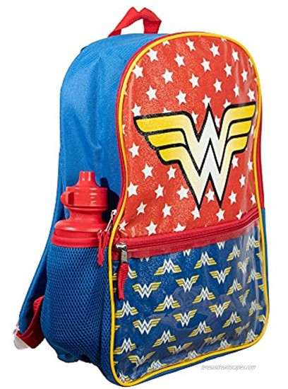 Youth Wonder Woman 5 PC Backpack