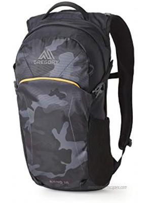 Gregory Mountain Products Nano 18 Everyday Outdoor Backpack Black Woodland camo one Size