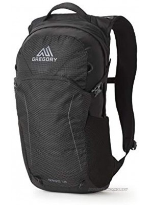 Gregory Mountain Products Nano 18 Everyday Outdoor Backpack Obsidian Black one Size