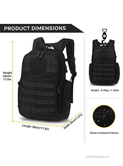 Mardingtop Tactical Backpack 25L 35L 40L Military Backpack for Army Molle Motorcycle Hiking Camping Traveling