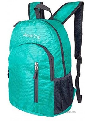 MounTop Outdoor Lightweight Foldable Water Resistant Backpack for Travel Hiking Riding