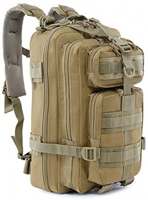 Roaring Fire Military Tactical Assault Backpack EDC Outdoor Backpack Trekking Backpack 30L Army Rucksack Molle Pack Go Bag Get Home Bag for EDC Tactical Use Camping Hiking