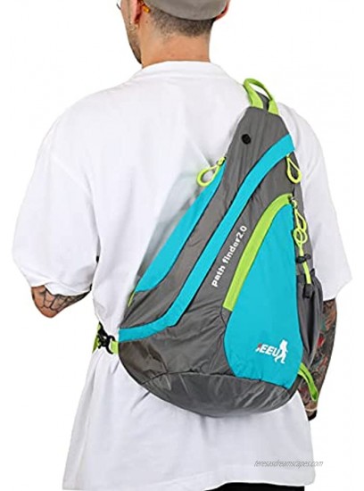 Sling Bag Backpack SEEU Ultralight Shoulder Bag Chest Bag for Women Men Kid 20L