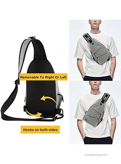 Sling Bags Cross body Bags For Women Men Sling Backpack Shoulder Bags Chest Bag Travel Hiking Day pack