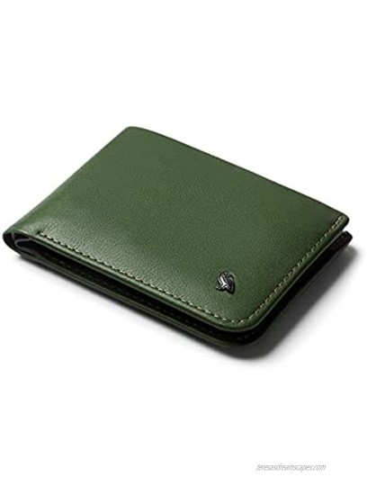 Bellroy Hide & Seek slim leather wallet RFID editions available Max. 12 cards and cash RangerGreen