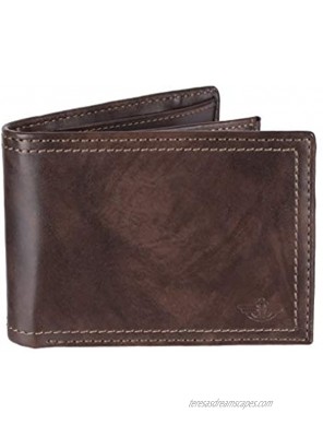 Dockers Men's Leather Traveler Wallet