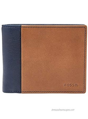 Fossil Men's Ward RFID-Blocking Leather Bifold Wallet