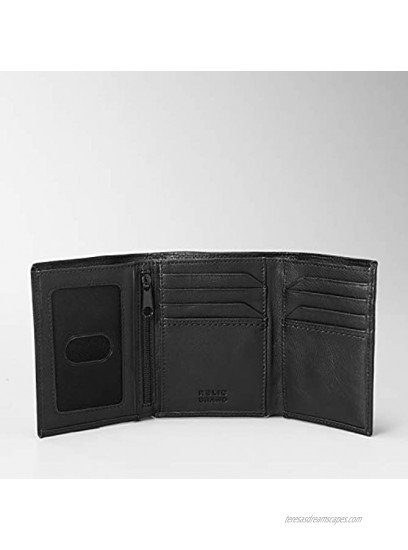 Relic by Fossil Men's Leather Trifold Wallet
