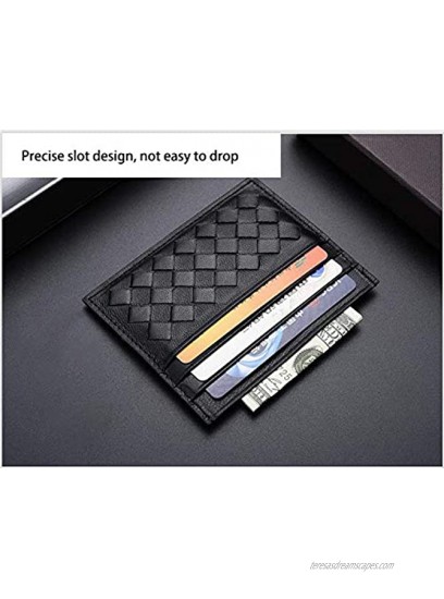 MAGICMK Minimalist Front Pocket Card Case Wallet Slim Card Holder for Men Women