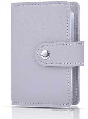 Purple card holder card holder multi-card bank card holder zipper coin purse mini card holder