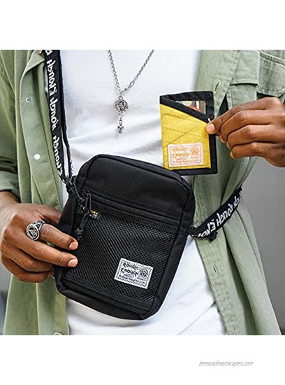 Rough Enough Slim Minimalist Wallet for Men Teen Boys Kids Credit Card Holder