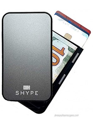 Shype Wallet Credit Card Holder RFID Blocking Minimalist Carbon Fiber Luxury Wallet