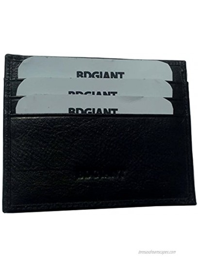 Bdgiant Leather Credit Card Holder -Front Pocket Wallet -Minimalist Card Case