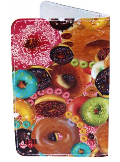 Donut Secret Collage Business Credit & ID Card Holder