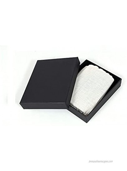 Minimalist Genuine Leather Card Case Holder Slim Front Pocket Wallet Handmade GIFT Ready Dark Brown