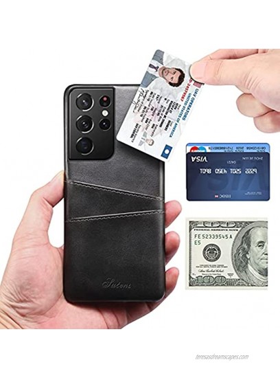 S21 Plus Slim Card Cover Black Fashion Durable Manual Protective Light Shockproof Shell Women Men Birthday Gift
