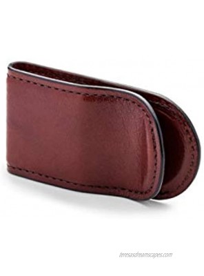 Bosca Old Leather Collection Leather Covered Money Clip