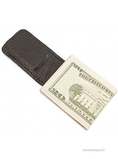 Genuine Stingray Leather Magnetic Money Clip
