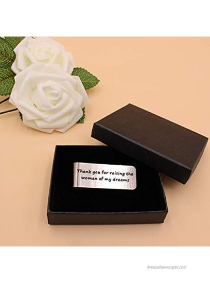 Money Clip Thank you for raising the women of my dreams ,Wedding Gift ,Dad Wedding gift from The Groom,Idea Gifts Present for Man Dad Father Father of The Bride